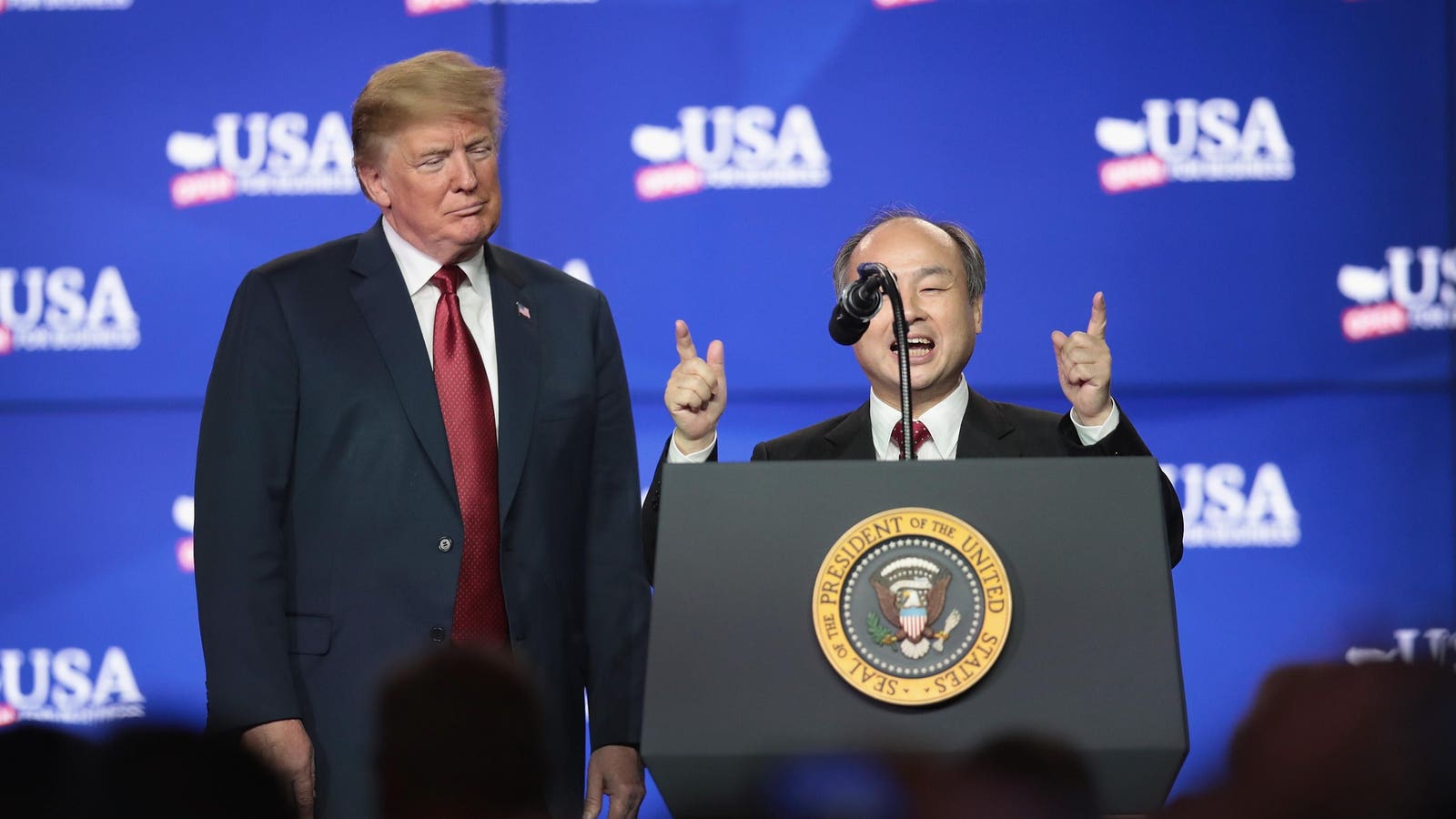 SoftBank Will Pour $100 Billion Into U.S. Under Trump